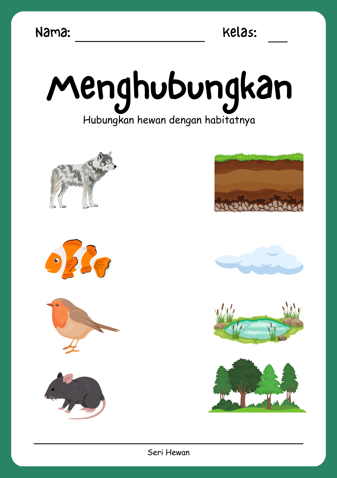 Template Coding Anak Tema Hewan 125 Halaman Aktivitas Logika Dasar Siap Download dan Cetak - Gambar 4