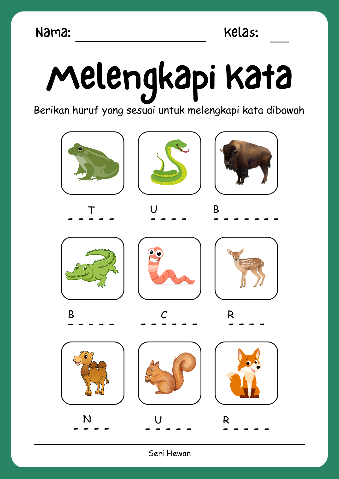 Template Coding Anak Tema Hewan 125 Halaman Aktivitas Logika Dasar Siap Download dan Cetak - Gambar 3