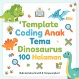 Template Coding Anak Tema Dinosaurus 100 Halaman Bisa Download Dan Cetak